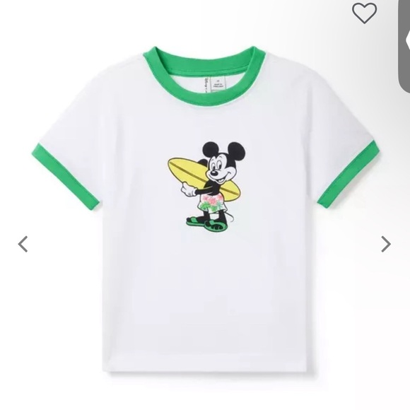 Sold out NWOT Janie and Jack X Disney Mickey Mouse Surf Tee - Picture 1 of 6